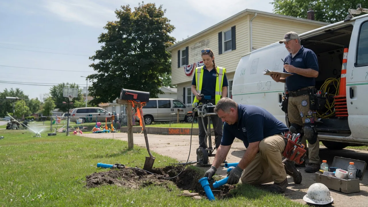Slab Leak Repair in Wales, WI near me